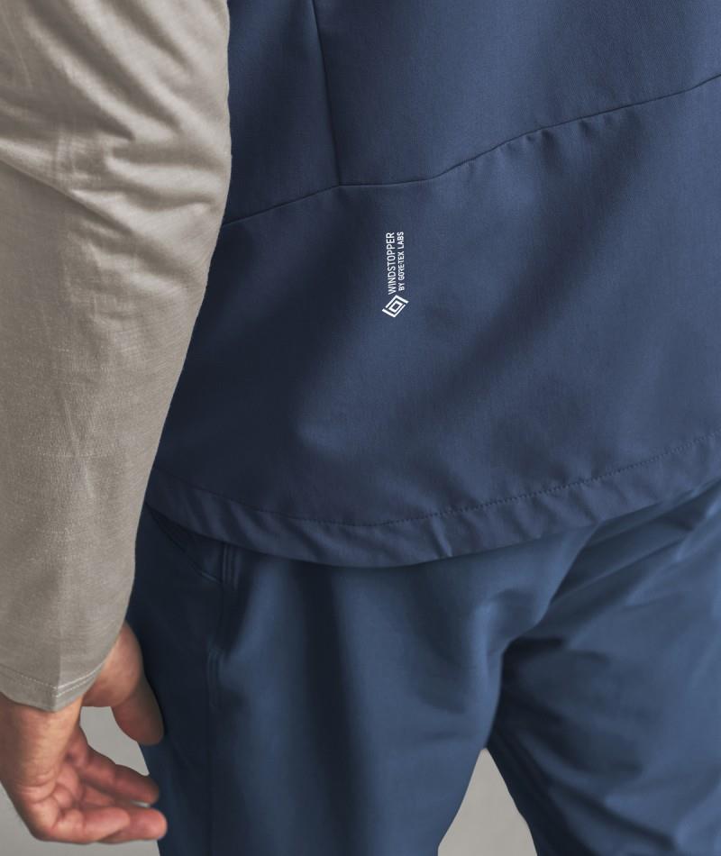 Ortler Softshell Plus Vest - Mens - blue nunatak 1