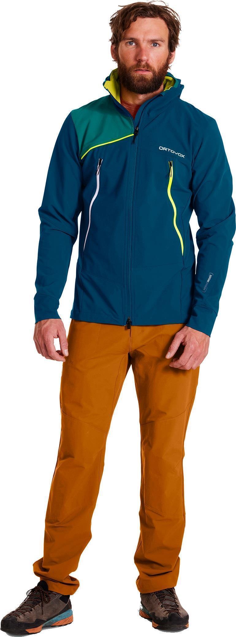Pala Hooded Jacket - Mens - petrol blue 1