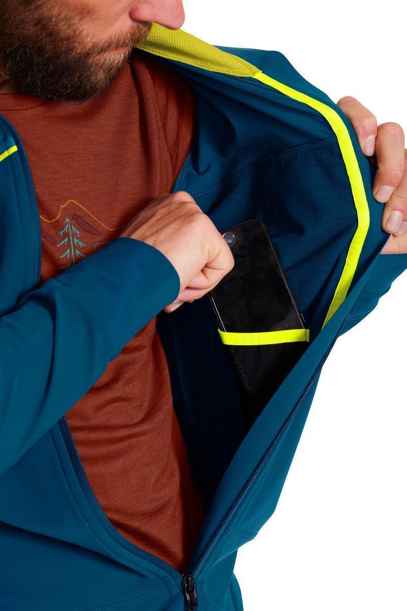 Pala Hooded Jacket - Mens - petrol blue 1