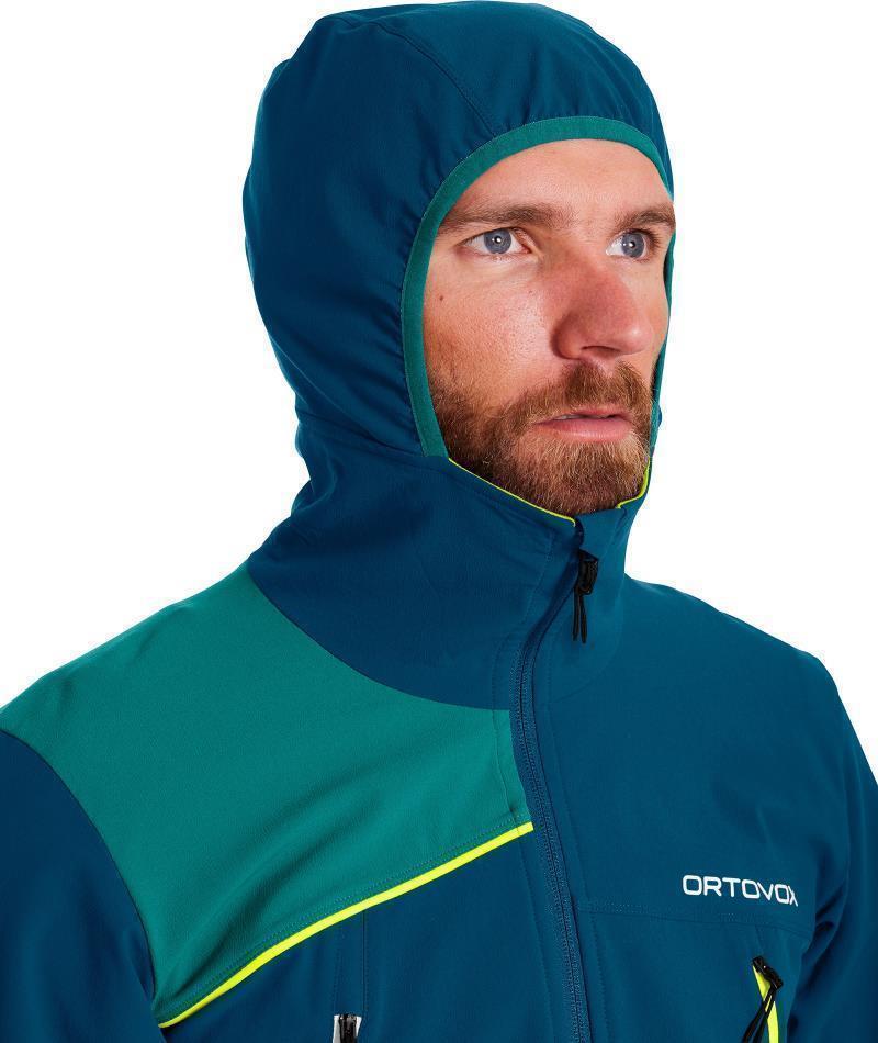 Pala Hooded Jacket - Mens - petrol blue 1