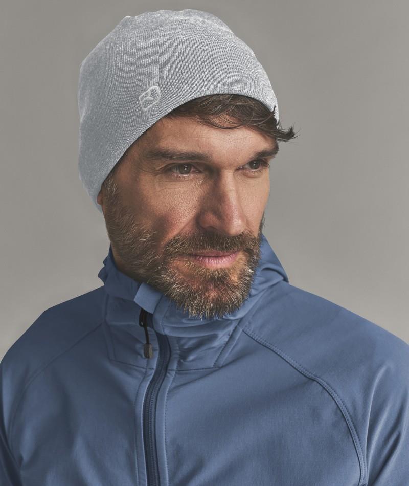 Peak Beanie - grey ice 1