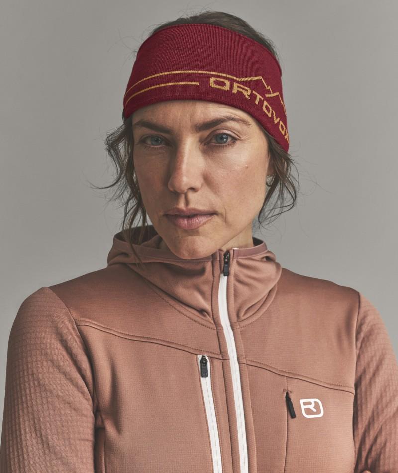 Peak Headband - red malbec 1