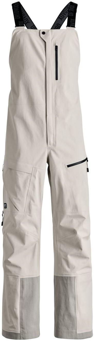 Ravine Plus 3L Bib Pants - Mens - white tea 1