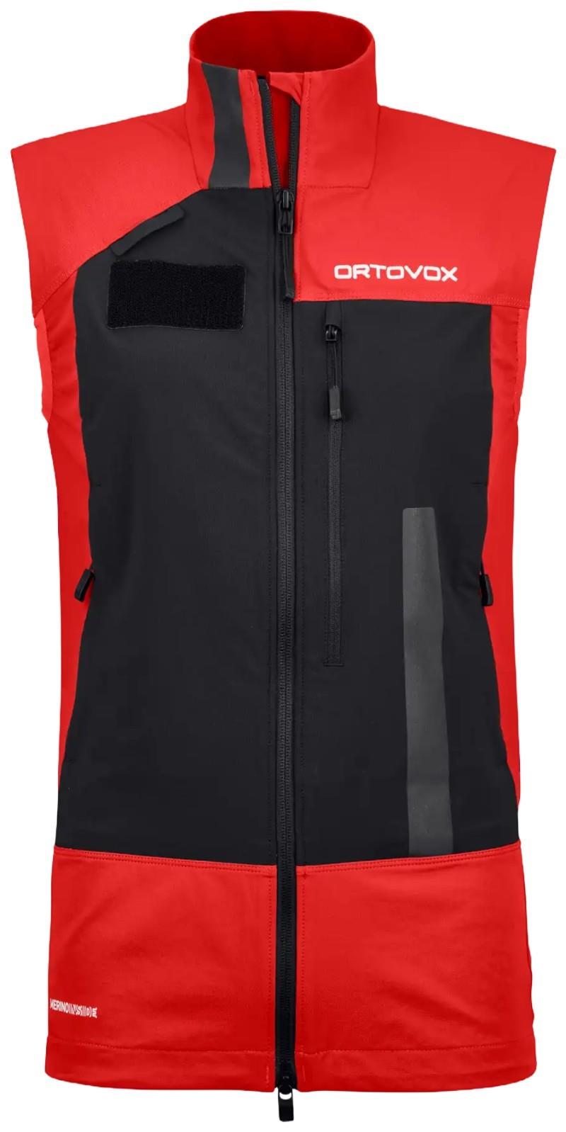 Rescue Softshell Vest - Womens - rescue red 1