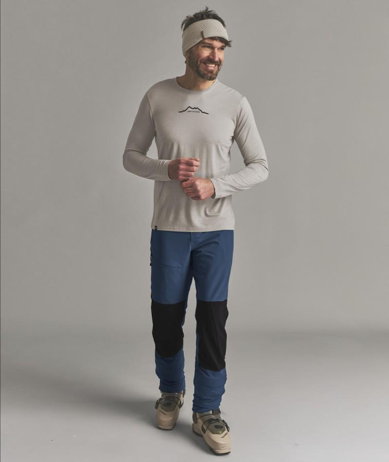Rock`N`Wool Headband - dark linen 1