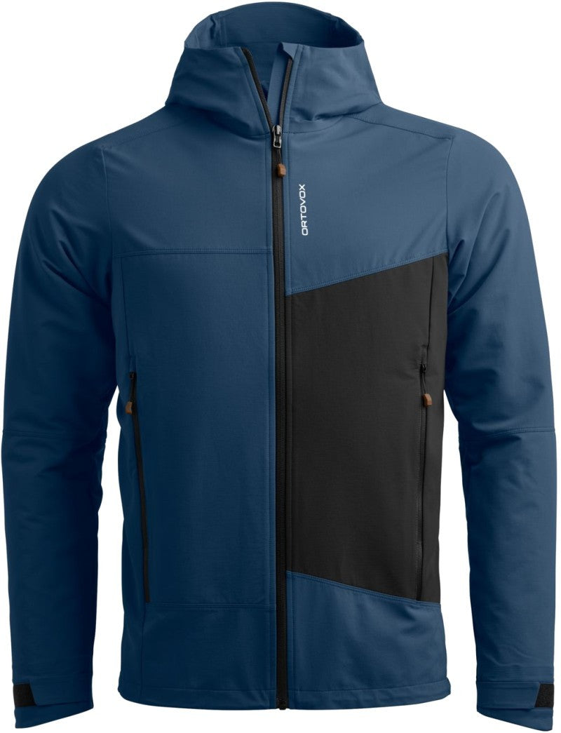 Seceda Softshell Jacket - Mens - deep ocean 1