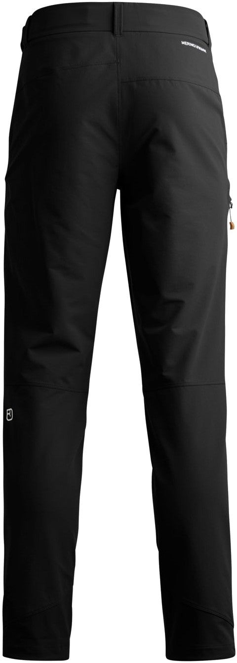 Seceda Softshell Pants, Long - Mens - black raven 1