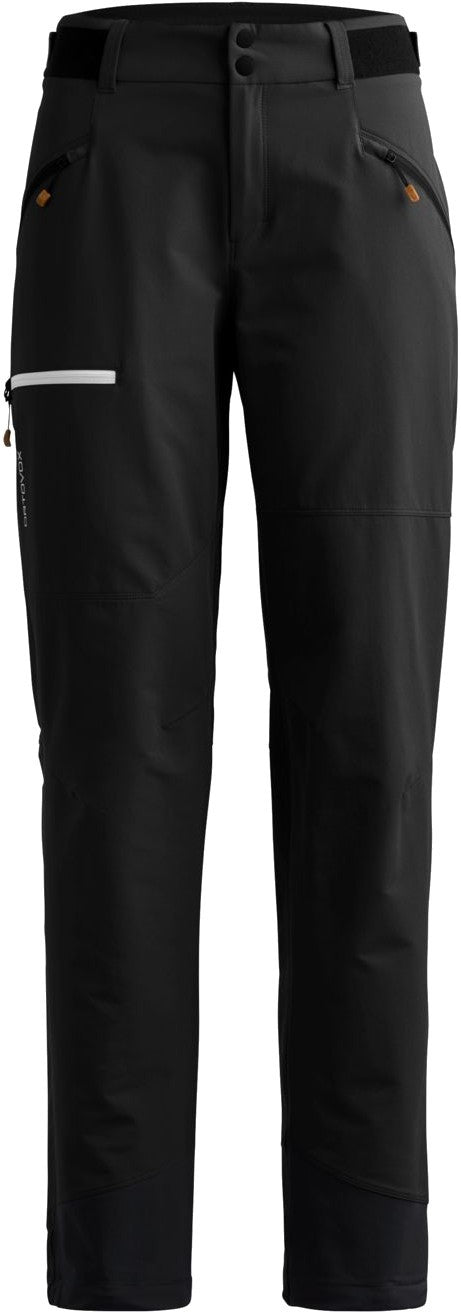 Seceda Softshell Pants, Reg - Womens - black raven 1