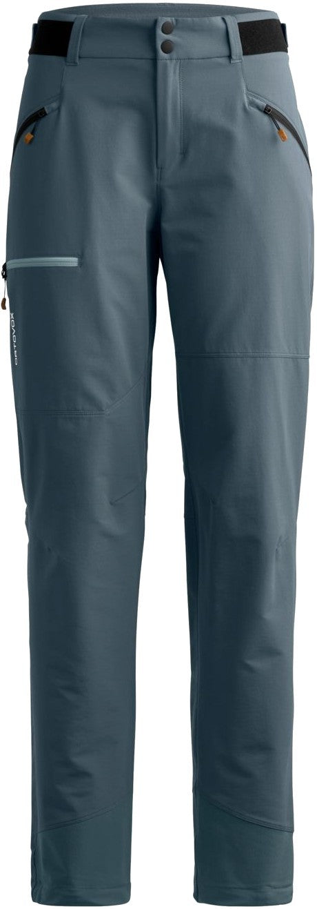 Seceda Softshell Pants, Reg - Womens - dark arctic grey 1