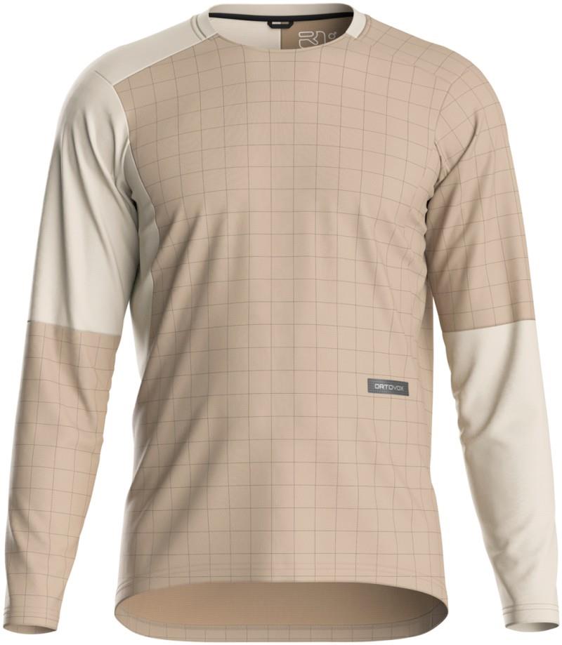 Sequence Trail Jersey LS - Mens - dark linen 1