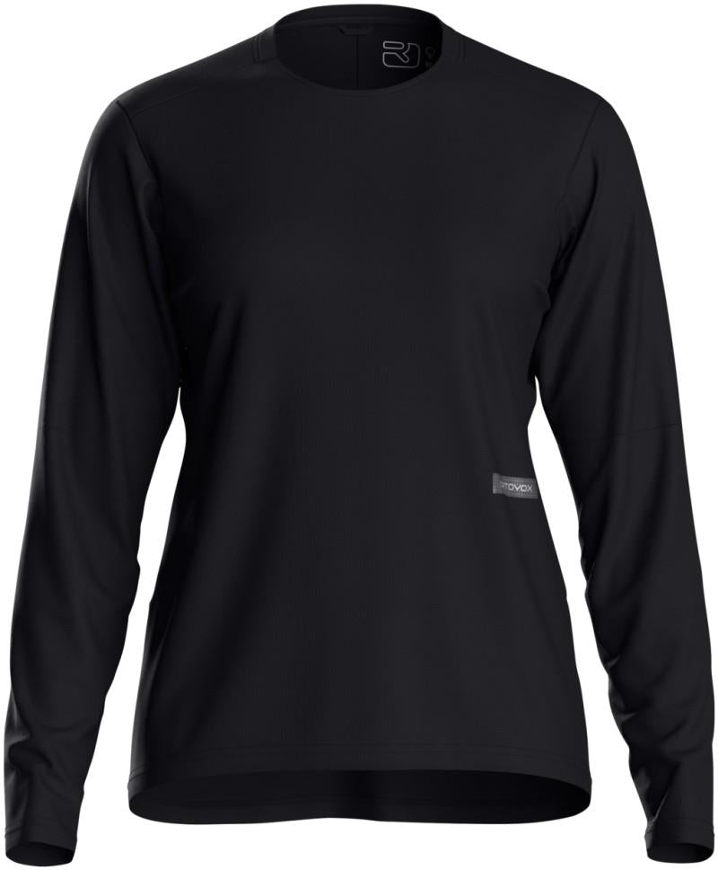 Sequence Trail Jersey LS - Womens - black raven 1