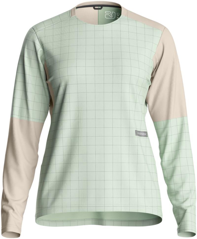 Sequence Trail Jersey LS - Womens - green acid 1