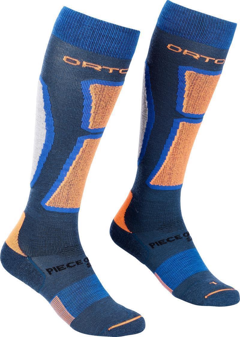 Ski Rock`N`Wool Long Socks - Mens - petrol blue 1