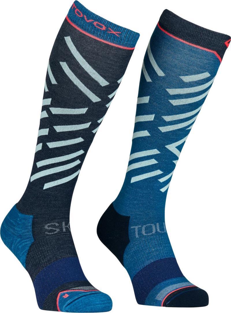 Ski Tour Long Socks - Womens - Sea Surface 1