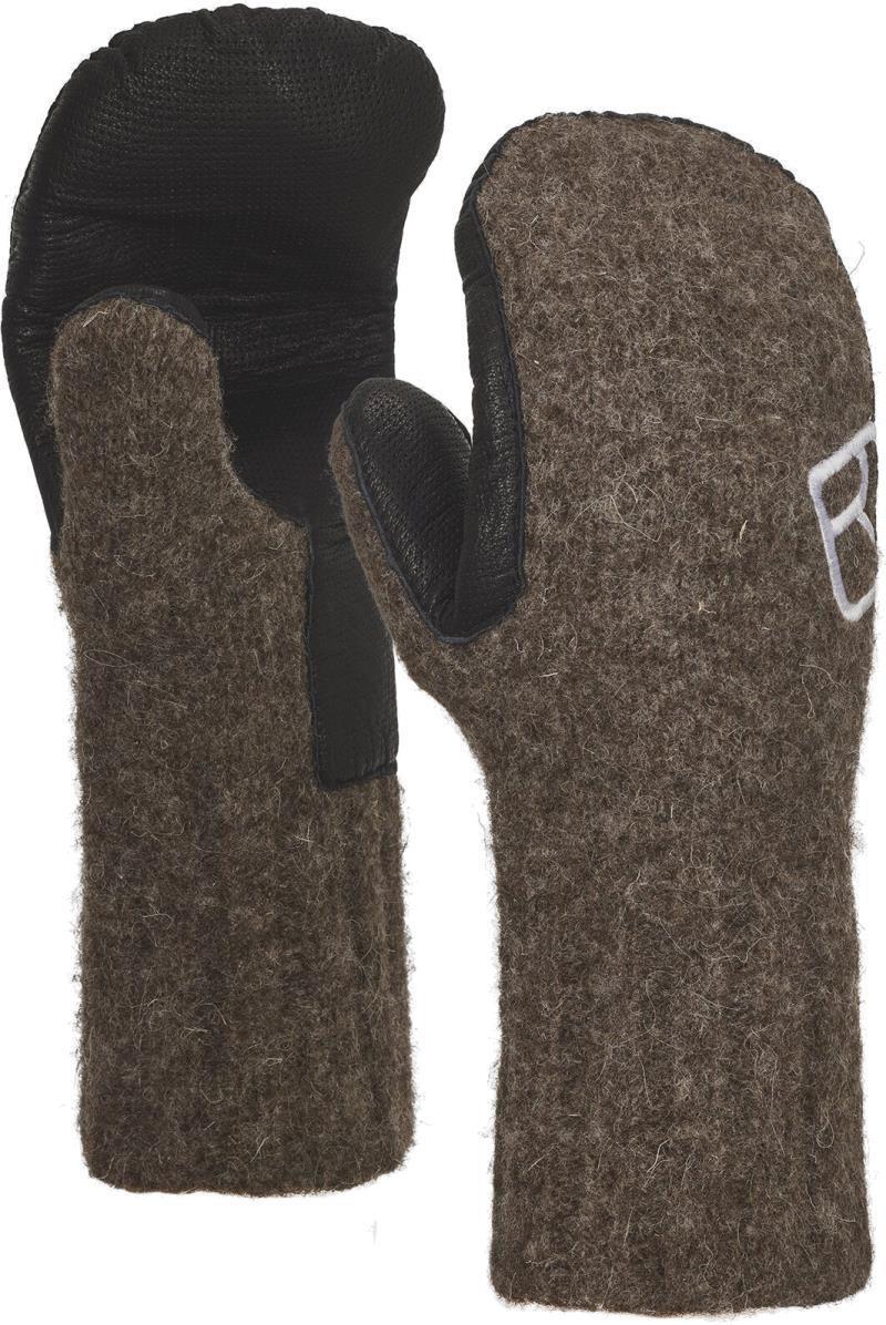 Swisswool Classic Mitten Leather - black sheep 1