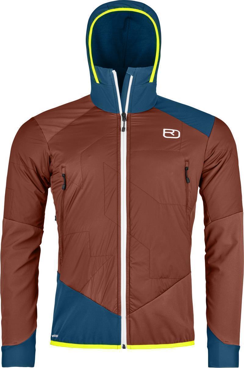 Swisswool Col Becchei Hybrid Jacket - Mens - Clay Orange 1