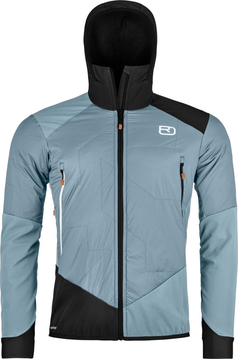 Swisswool Col Becchei Hybrid Jacket - Mens - Glacier Grey 1