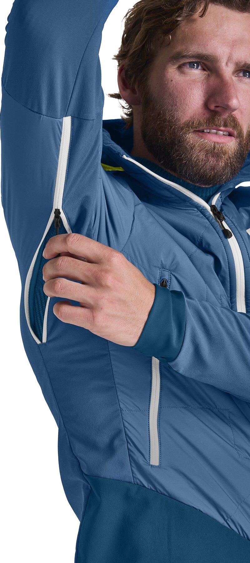 Swisswool Col Becchei Hybrid Jacket - Mens - Mountain Blue 4
