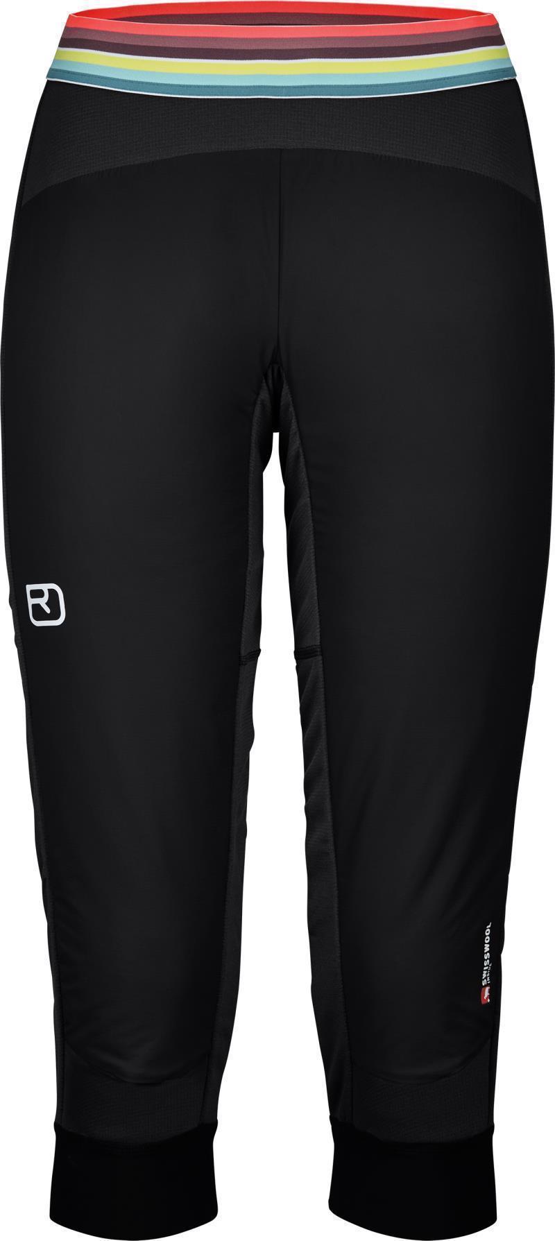 Swisswool Hybrid Short Pants - Womens - Black Raven 1
