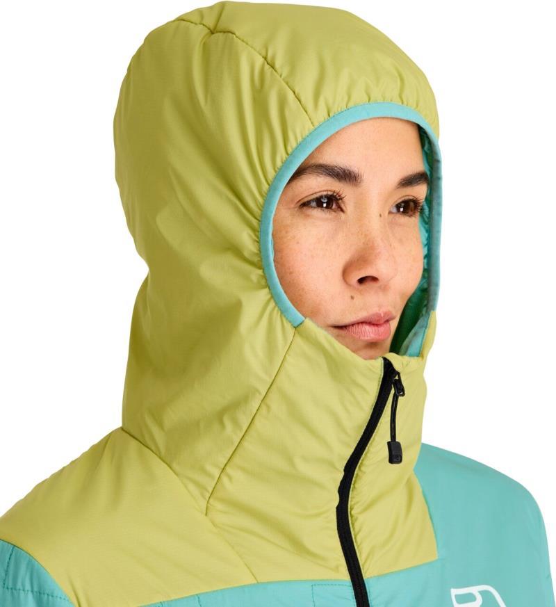 Swisswool Piz Badus Jacket - Womens - Ice Waterfall 5