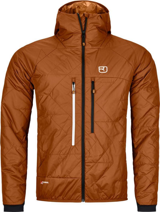 Swisswool Piz Boe Jacket - Mens - Bristle Brown 1