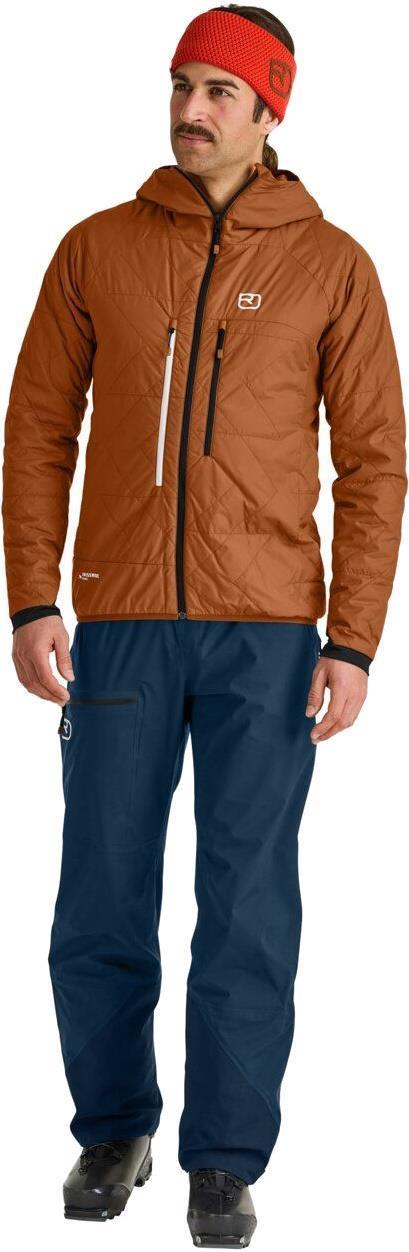 Swisswool Piz Boe Jacket - Mens - Bristle Brown 4