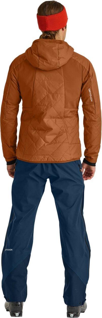 Swisswool Piz Boe Jacket - Mens - Bristle Brown 5