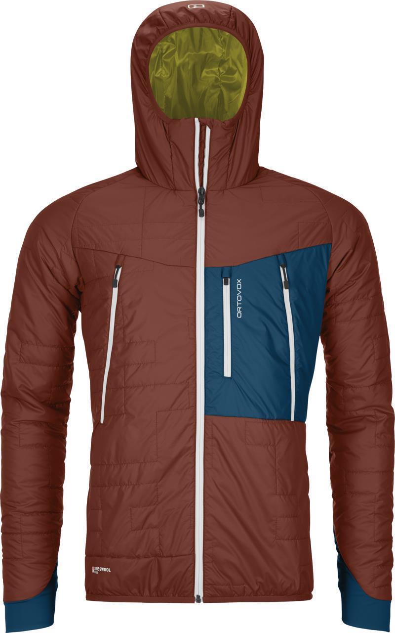 Swisswool Piz Boe Jacket - Mens - Clay Orange 1