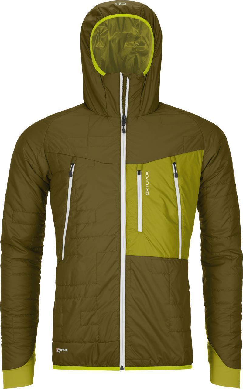 Swisswool Piz Boe Jacket - Mens - Green Moss 1