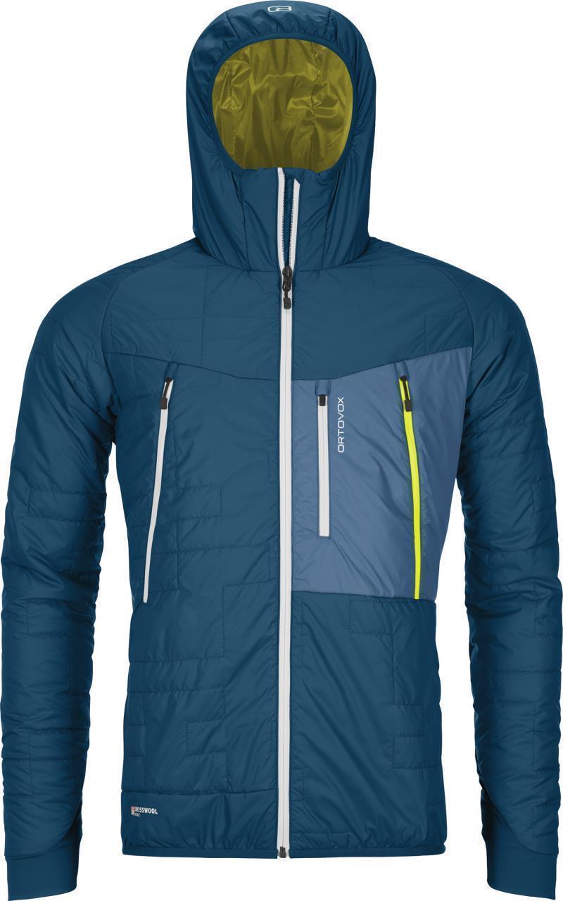 Swisswool Piz Boe Jacket - Mens - Petrol Blue 1