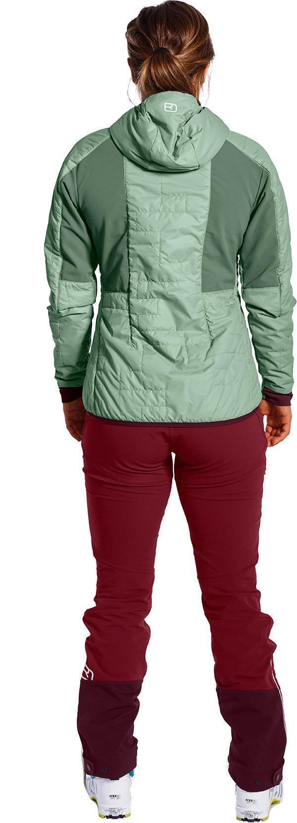 Swisswool Piz Boe Jacket - Womens - Green Isar 3