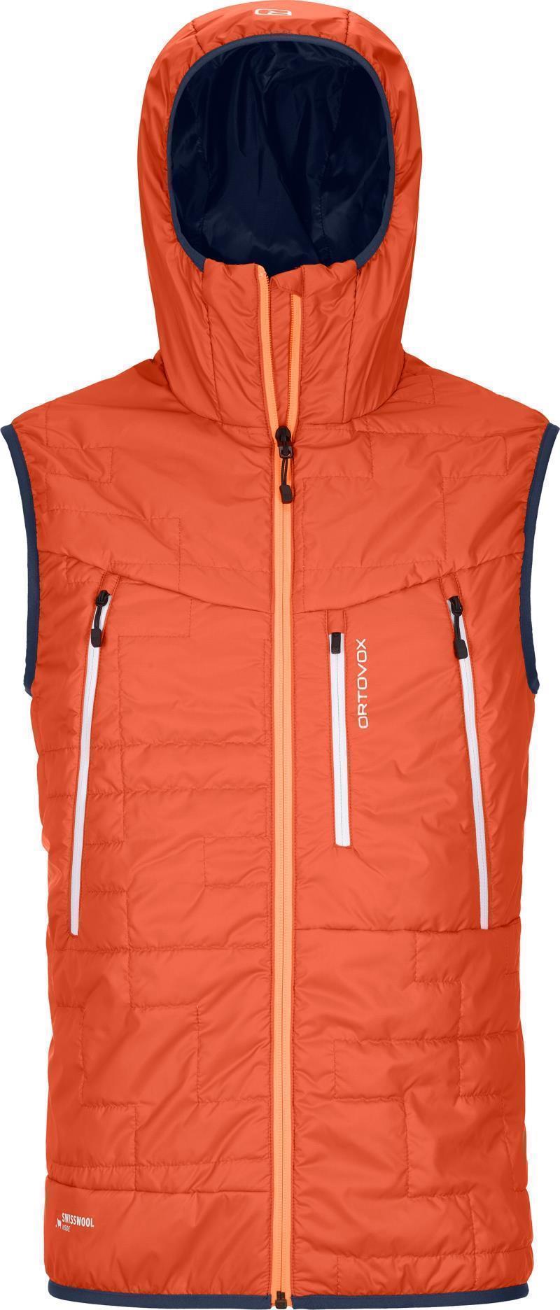 Swisswool Piz Boe Vest - Mens - Desert Orange 1