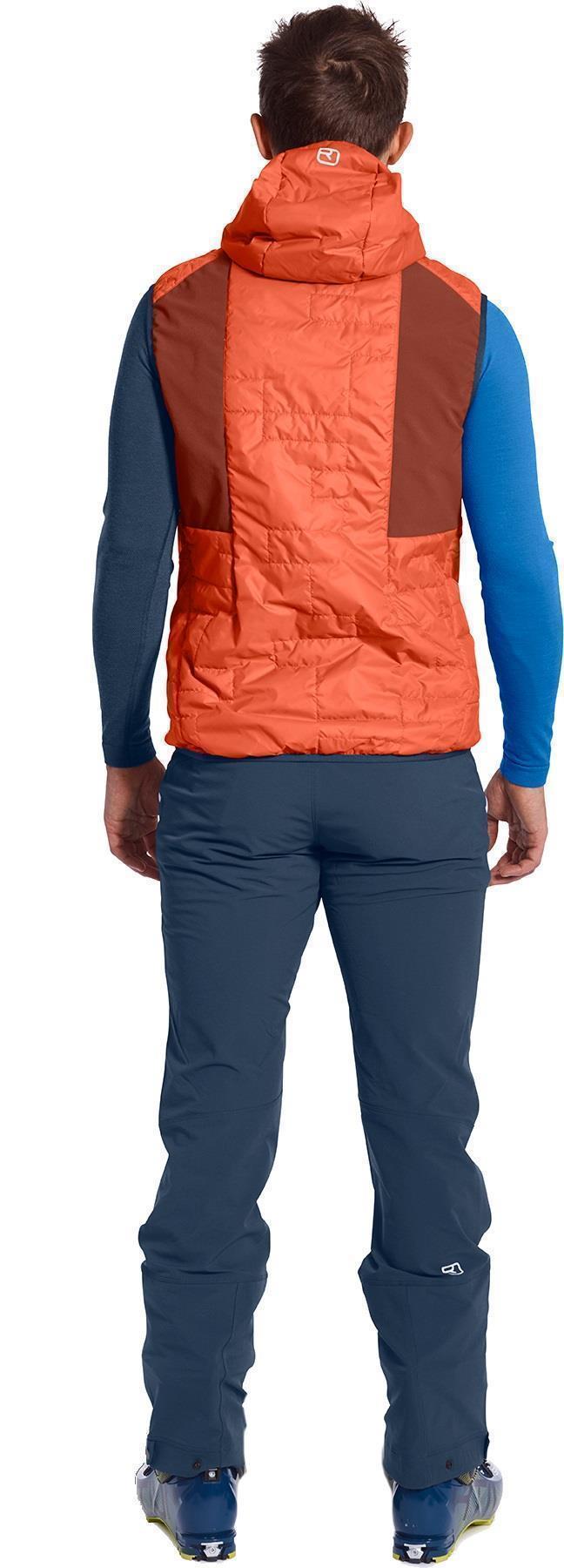 Swisswool Piz Boe Vest - Mens - Desert Orange 3