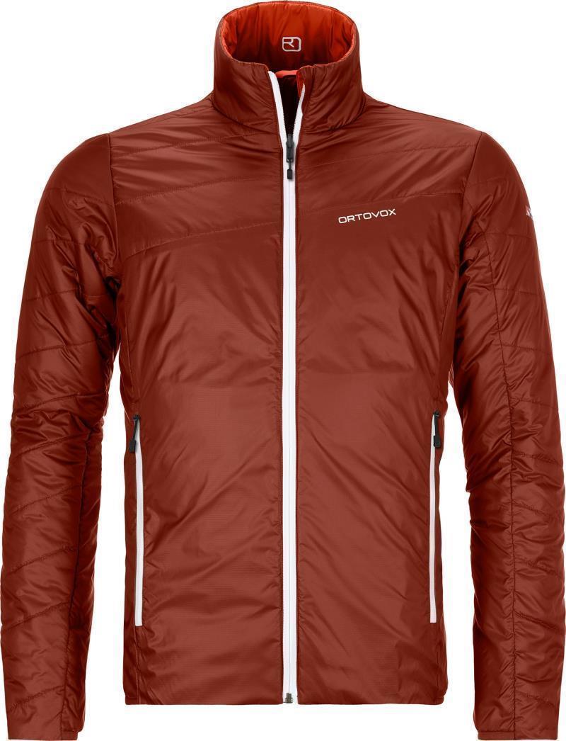 Swisswool Piz Boval Jacket - Mens - Clay Orange 1