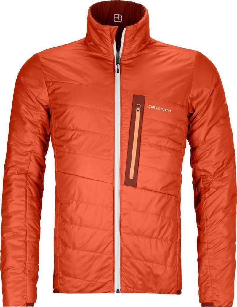 Swisswool Piz Boval Jacket - Mens - Clay Orange 2