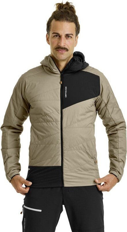 Swisswool Piz Duan Jacket - Mens - grey sand 1