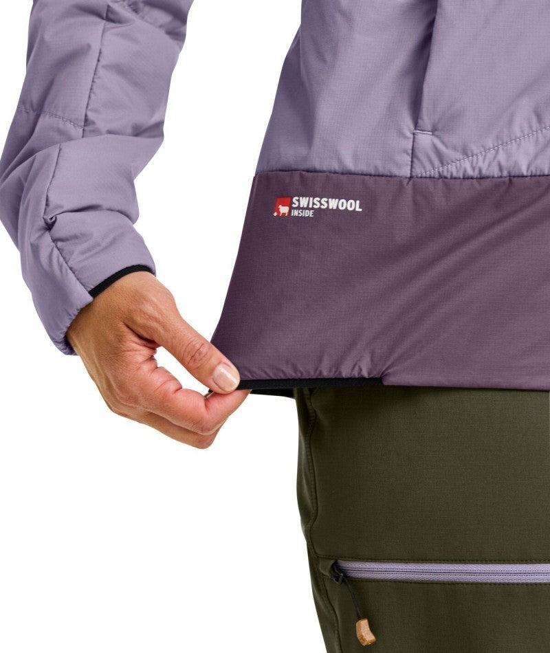 Swisswool Piz Duan Jacket - Womens - lush lavender 1