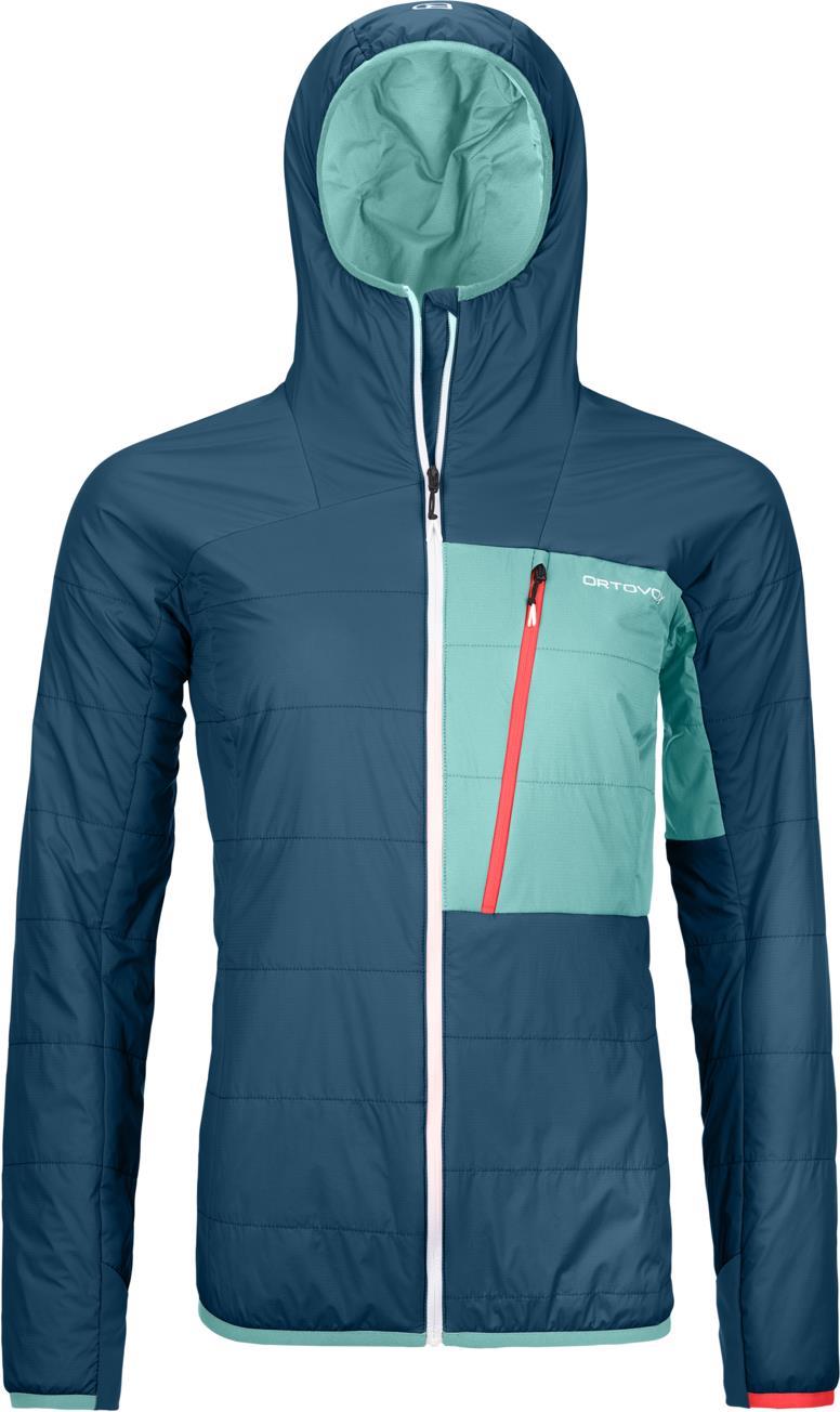Swisswool Piz Duan Jacket - Womens - petrol blue 1