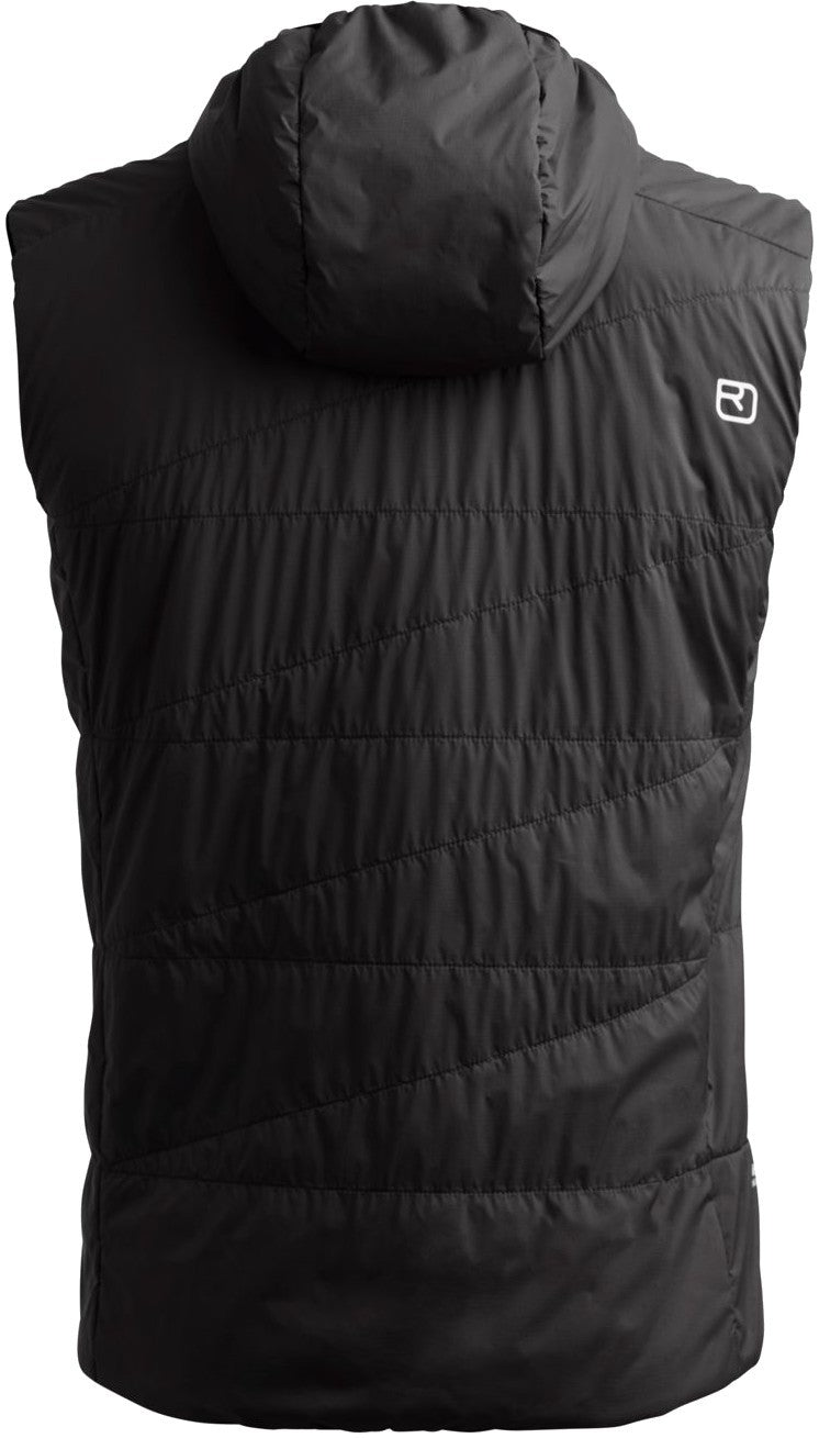 Swisswool Piz Duan Vest - Mens - black raven 1