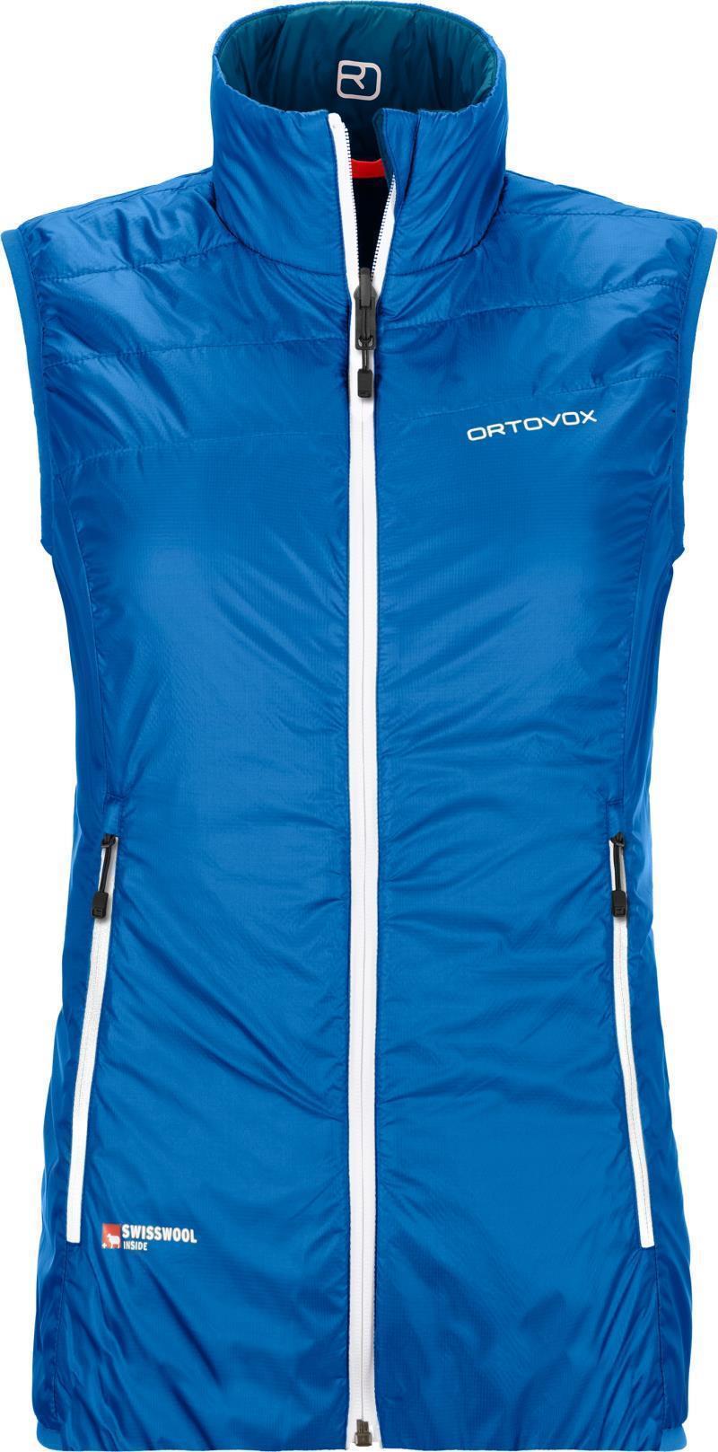 Swisswool Piz Grisch Vest - Womens - Sky Blue 1