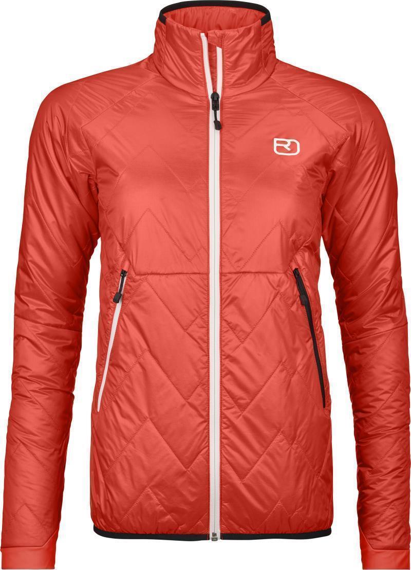 Swisswool Piz Vial Jacket - Womens - Coral 1