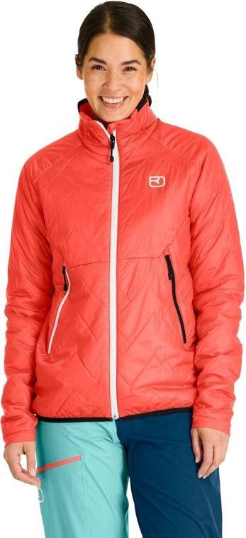Swisswool Piz Vial Jacket - Womens - Coral 3