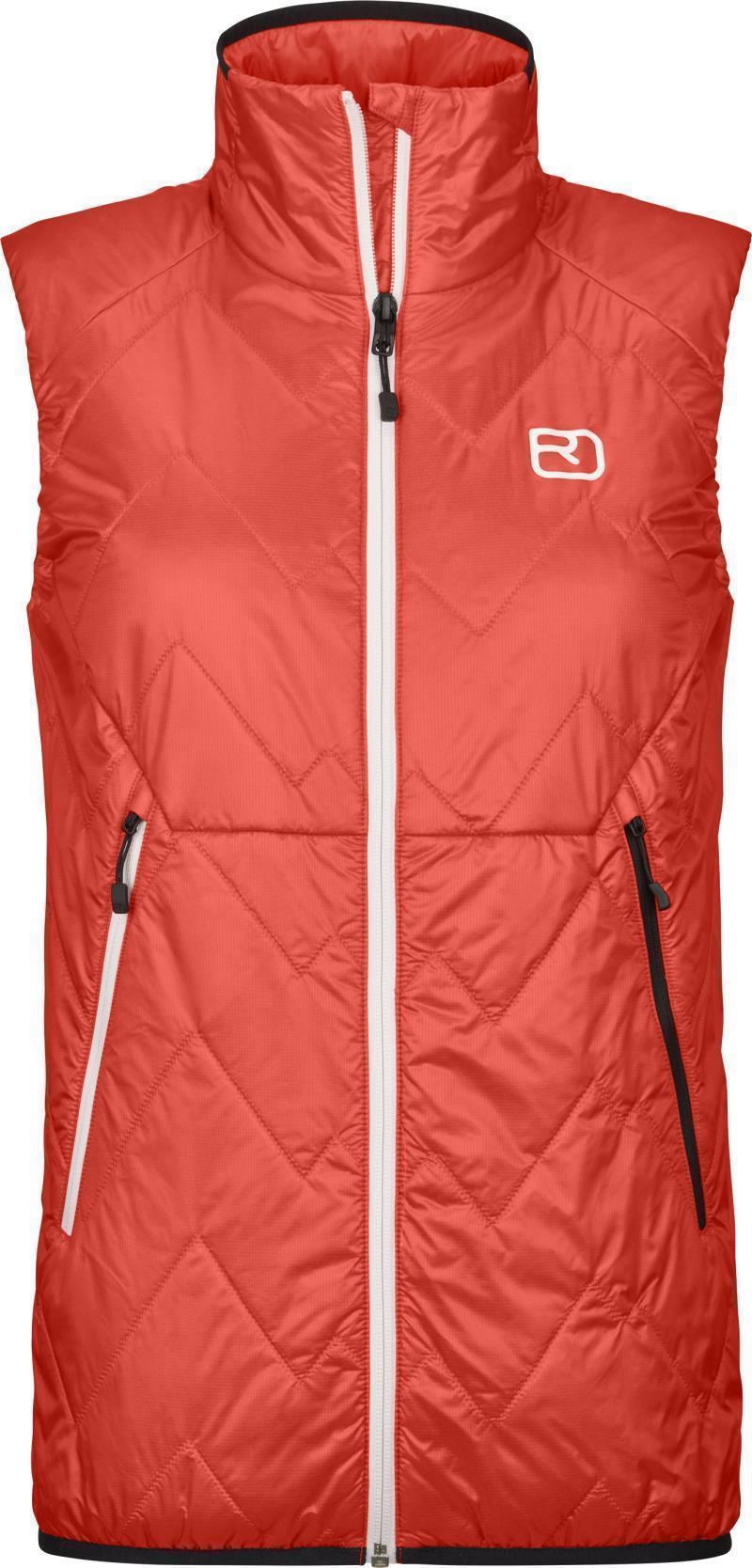 Swisswool Piz Vial Vest - Womens - Coral 1