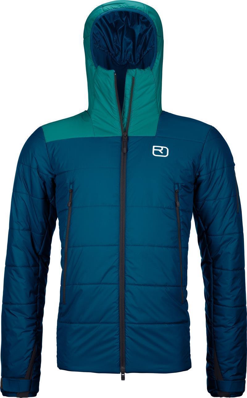 Swisswool Zinal Jacket - Mens - Petrol Blue 1