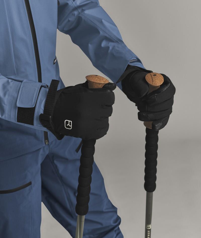 Tour Gloves - Mens - all black 1