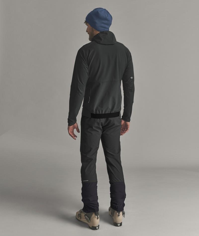Venet Softshell Hooded Jacket - Mens - black raven 1