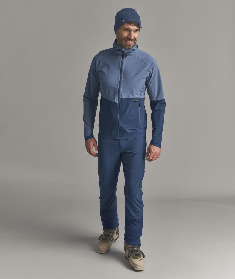 Venet Softshell Hooded Jacket - Mens - light nunatak 1