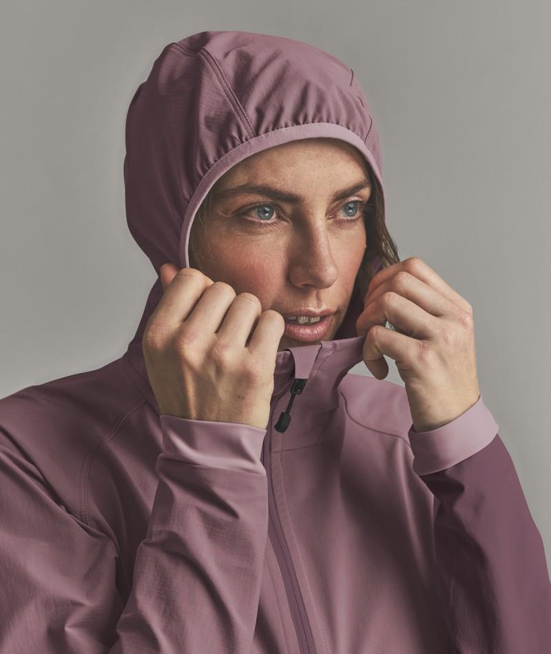 Venet Softshell Hooded Jacket - Womens - dusk rose 1