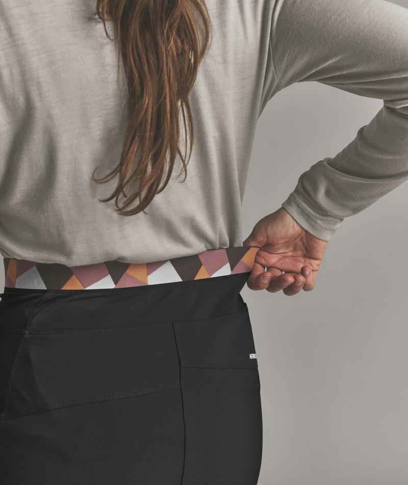 Venet Softshell Stretch Pants - Womens - black raven 1
