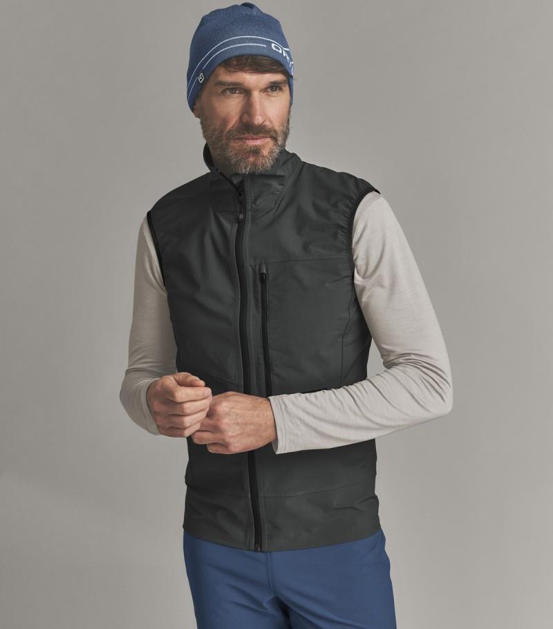 Venet Softshell Vest - Mens - black raven 1